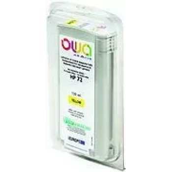 Armor OWA - 130 ml - Amarillo - compatible - reacondicionado - cartucho de tinta (alternativa a: HP 72) - para HP DesignJet T1100, T1100ps, T1200, T1200ps,