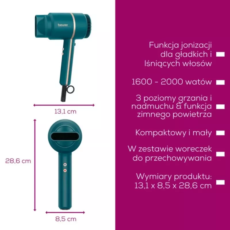 Secador de pelo Beurer HC 35 1800W