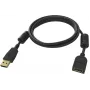 Cable USB Vision TC-2MUSBEXT-BL USB 2.0 2 m negro
