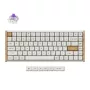 Teclado mecánico inalámbrico Keychron K2 Special Edition Blanco retroiluminación RGB, diseño compacto 75 %
