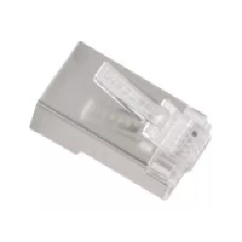 Lanberg PLS-5000 conector de cable RJ-45 acero inoxidable - transparente (PLS-5000)