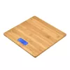 Jata HBAS1489 báscula de baño electrónica, 180 kg, graduación de 100 g, plataforma de bambú prensado, pantalla LCD