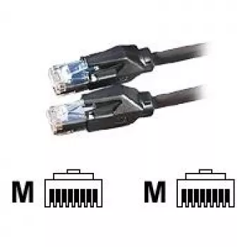 Datwyler DATWYLER - Cable de red - RJ-45 (M) - RJ-45 (M) - 10 m - Cable SSTP - CAT 6 - Libre de halógenos - Negro (21.05.0105)