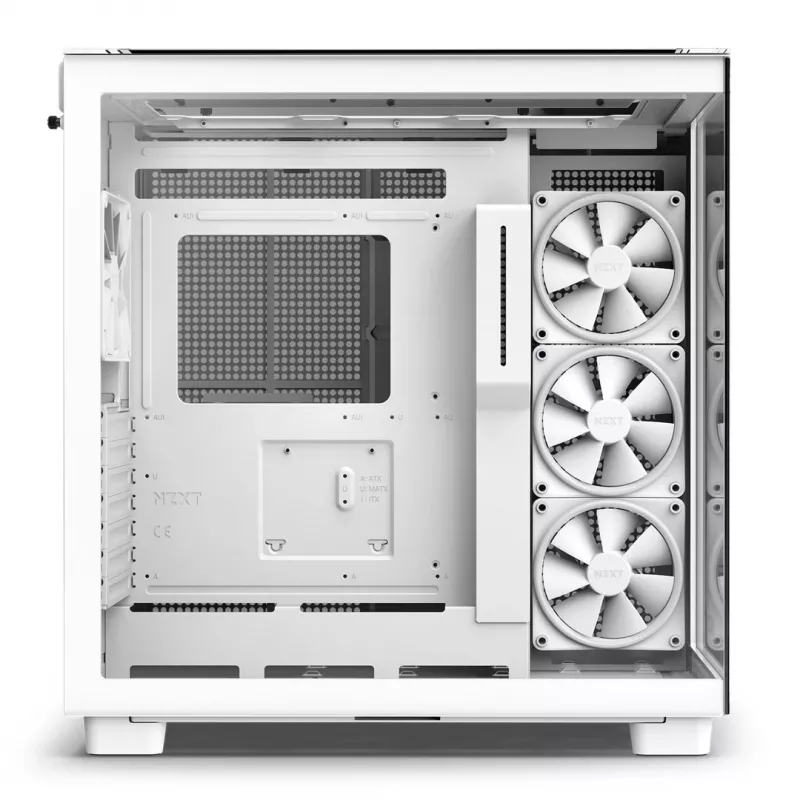 Caja de PC NZXT H9 Elite Midi Tower blanca