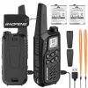 Walkie-talkie Baofeng BF-T25E negro, 2 uds.