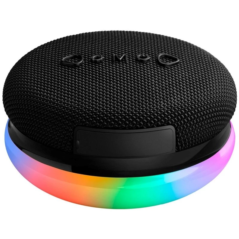 Altavoz Bluetooth portátil DEFENDER ENJOY 40 — 7 W RMS, Bluetooth 5.3, iluminación LED, batería LiPo, 9 h, negro