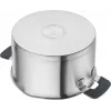 ZWILLING set de ollas de acero inoxidable SIMPLIFY 5 pzas. – apto para lavavajillas y horno, tapas de cristal, apto para vitrocerámica