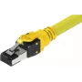 Cable de red ROLINE 21.15.1863 amarillo 3 m Cat8.1 S/FTP