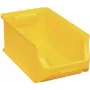 Cesta de almacenamiento Allit 456214 rectangular polipropileno amarilla