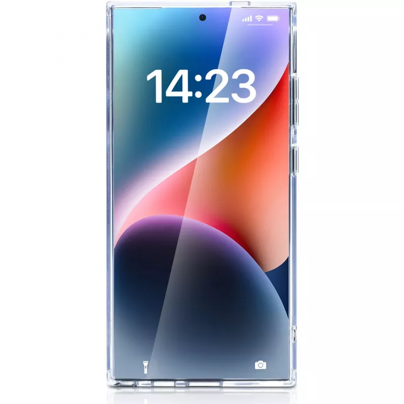 StyleShell SHOCKFlex, funda para móvil transparente, Samsung Galaxy S24 Ultra