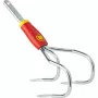 WOLF-Garten BE-M Multi-Star cultivador manual, 11 cm, rojo/amarillo (71AAA003650)