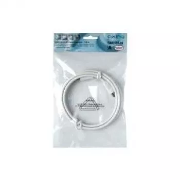 Axing BAK 150-80 cable coaxial, IEC macho a IEC hembra, recto, blanco