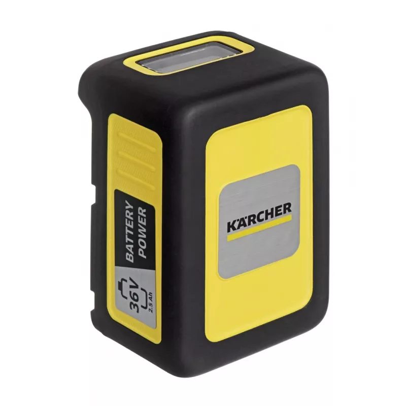 Set de batería y cargador Kärcher Starter Kit Battery Power 36/25 — 36 V, 2500 mAh, amarillo