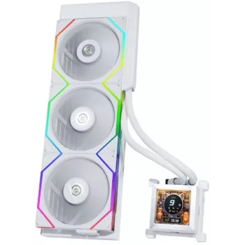 Refrigeración líquida todo en uno Lian Li HSLCD36SW 12 cm Blanco 200–2500 rpm