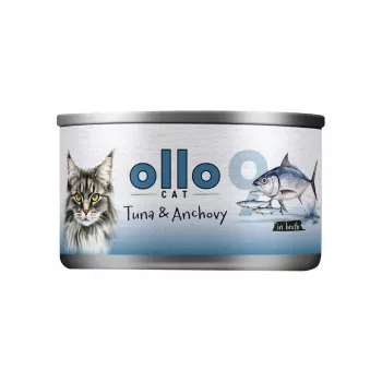 Ollo Atún con anchoa en caldo Nº 9 70 g