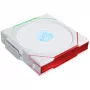 Ventilador de caja 120 mm Lian Li 12RTLLCD1W1W ARGB Wireless LCD Blanco