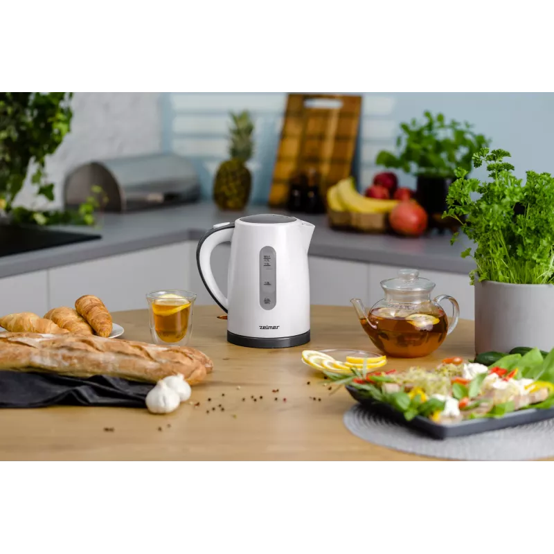 Hervidor eléctrico Zelmer 1,7 L 2200 W acero inoxidable