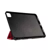 Crong FlexFolio CRG-FXF-IPD112-RED funda tipo folio para iPad Air 11 M3 (2025)/M2 (2024), iPad Air 10.9 (5-4 gen.), iPad Pro 11 (2022-2021), 27,7 cm (10,9″), con soporte para Apple Pencil, roja