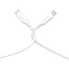 Cable de silicona 4smarts USB-C / USB-C High Flex 60W 1,5 m blanco