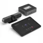 Controlador táctil para conferencias Logitech TAPMST/LBL/1 con manejo táctil para Microsoft Teams, instalación en mesa