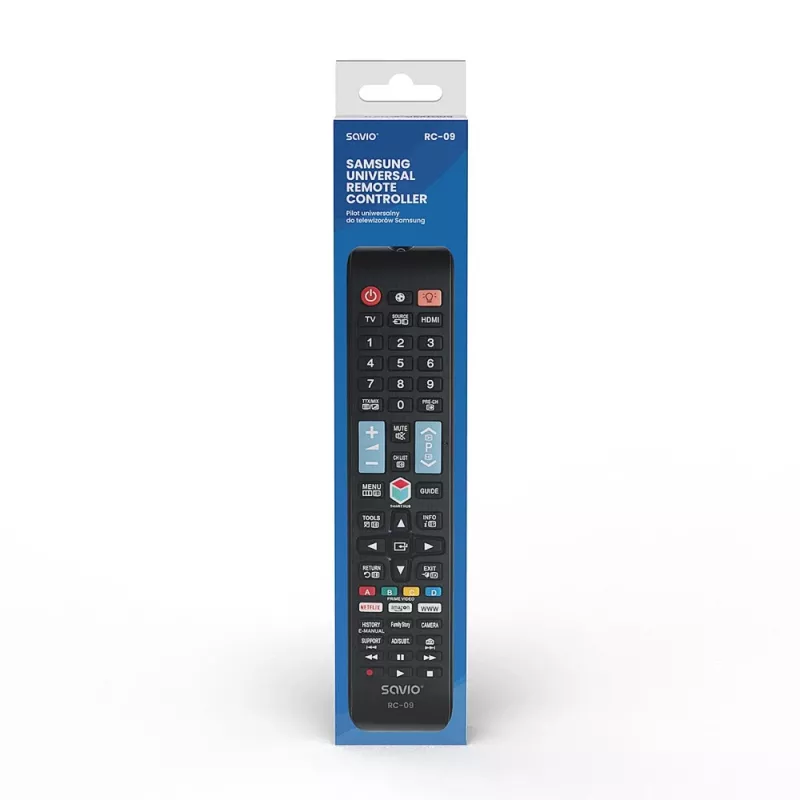 Mando a distancia por infrarrojos Savio RC-09 Smart TV