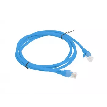 Lanberg PCU6-20CC-0150-B Cable de conexión Cat.6 UTP, 1,5 m, Azul, paquete de 10