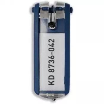 Llavero Key Clip Durable 1957-07 azul 6 uds.