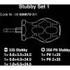 Destornillador Wera Stubby Set 1