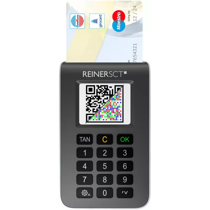 ReinerSCT tanJack photo QR - generador de TAN - antracita
