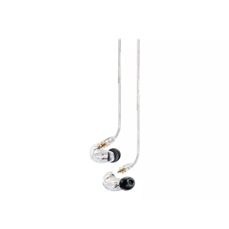 Auriculares Shure SE215 Pro monitor in-ear con cable para escenario/estudio transparente
