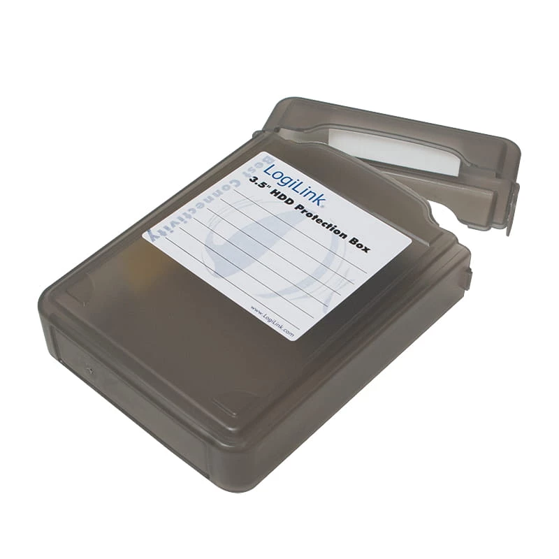 Funda de protección para disco duro LogiLink capacidad 1 disco duro (3.5