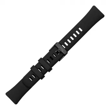 Correa de silicona FIXED para Huawei Band 8/9/10 – Negro, correa de repuesto hipoalergénica