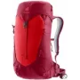 Daypack DEUTER AC Lite 16 cherry-masala — 16 L ligera mochila ventilada