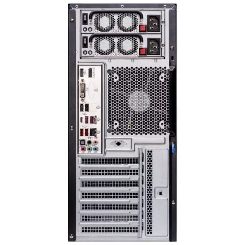 Servidor Supermicro SuperChassis 732I-R600B Torre Midi Negra 600 W