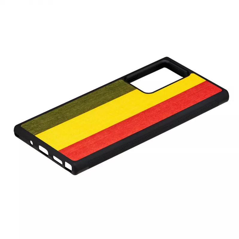 Funda para móvil Man and Wood para Samsung Galaxy Note 20 Ultra, Reggae negro