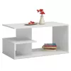 Mesa auxiliar/mesa de centro Topeshop TISCH DALLAS BIEL mesa de centro de forma libre 1 pata(s)
