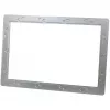 Bisel para tablet ALLNET ALLTCover14NSv1 — bisel de repuesto plateado, peso 385 g