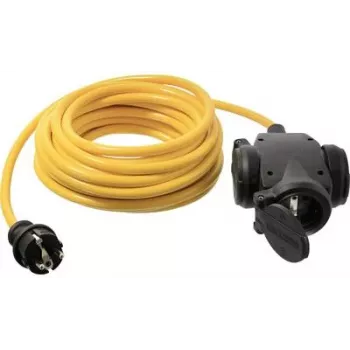 Cable alargador AS Schwabe modelo 60343 — 16 A, 15 m