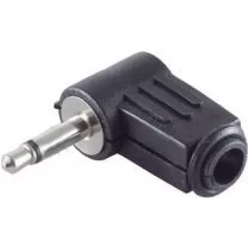 Conector de cable ShiverPeaks BS51100-W 3,5 mm macho negro