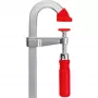Grapa en U Erdi LMU20/5 – apertura de sujeción 20 cm, acero inoxidable, rojo