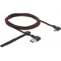 Cable Delock EASY-USB 2.0 Type-A a Micro-B, acodado, 1,5 m, negro