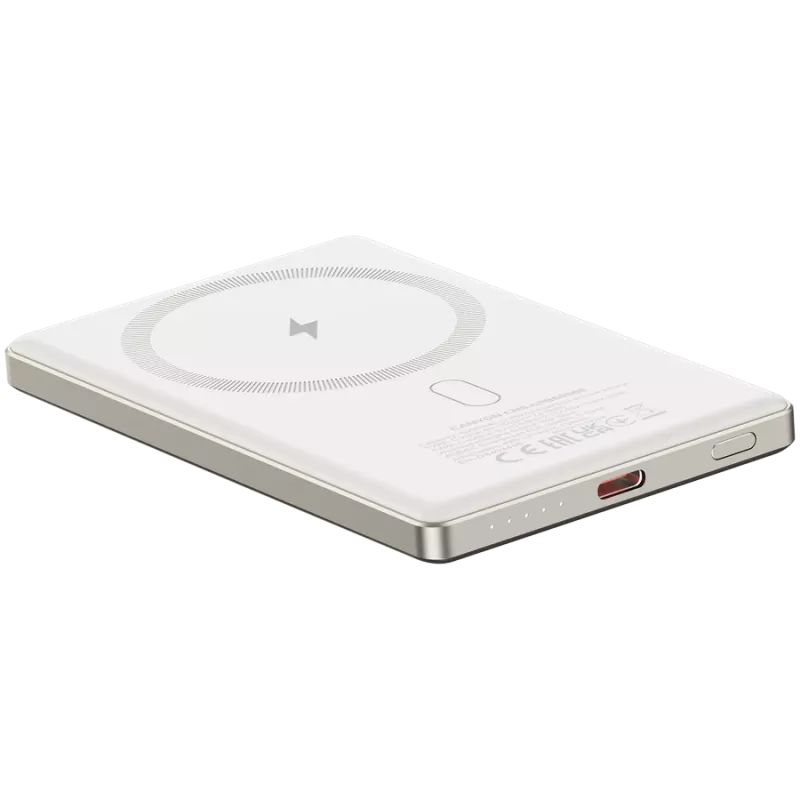 Canyon OnPower 505 - Batería portátil - 5.000 mAh - entrada USB-C - salida USB-C PD 20W + Wireless Magnet 1