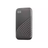 WD My Passport SSD WDBAGF0020BGY - SSD - cifrada - 2TB - externa (portátil) - USB 3.2 Gen 2 (conector USB-C) - AES de 256 bits - gris espacial (WDB