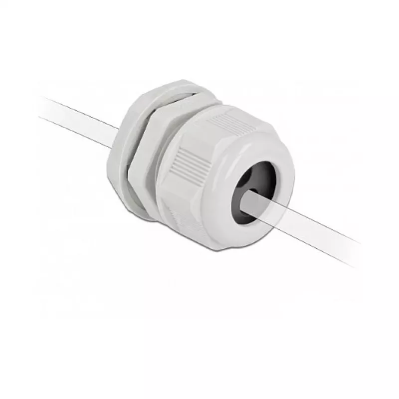 Prensaestopas DeLOCK 60370 gris plástico 2 uds.