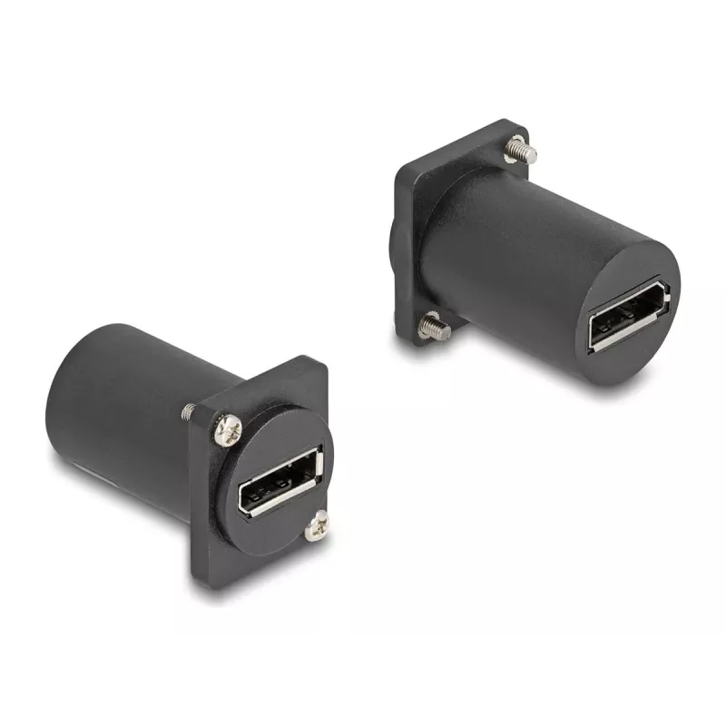 Módulo tipo D DeLOCK DisplayPort conector hembra a conector hembra 4K negro