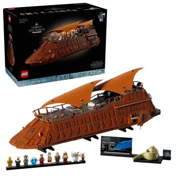 LEGO Star Wars Set Jabba's Barge 75397 – 3943 piezas, 11 minifiguras, edad 18+