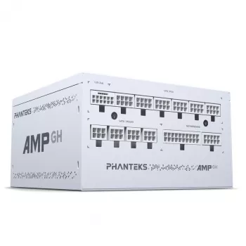 Fuente de alimentación PHANTEKS AMP GH 1200W 80 PLUS Platinum ATX 3.1 PCIe 5.1 — 1200 W, blanco