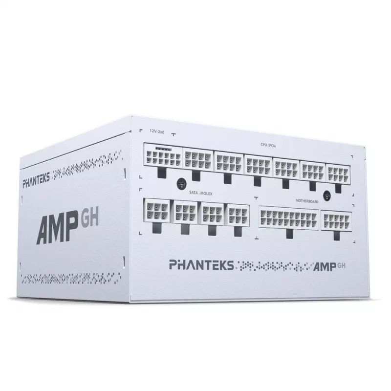 Fuente de alimentación PHANTEKS AMP GH 1200W 80 PLUS Platinum ATX 3.1 PCIe 5.1 — 1200 W, blanco