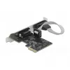 Tarjeta de expansión DeLOCK PCI Express x1 a 2 x Serie RS-232