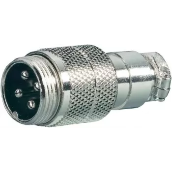 Acoplador de micrófono alan elektronik Midland NC 526 de 4 polos para conector macho y hembra de 4 polos